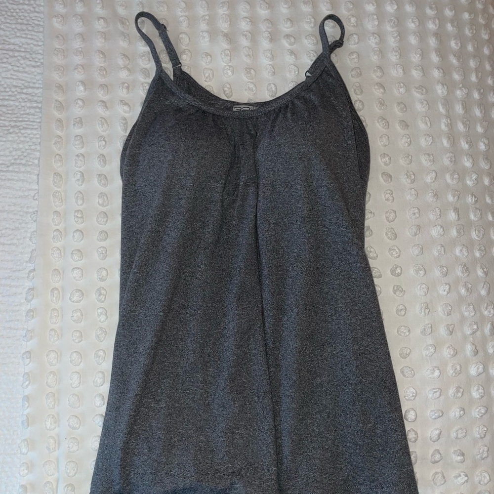 Tank top with built in bra